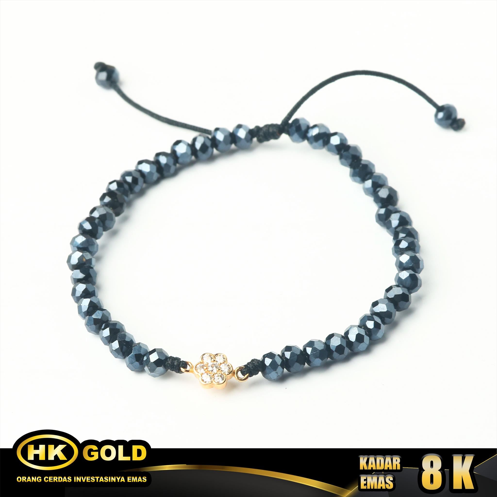 HK MUSTIKA GOLD - GELANG EMAS 8K - TYPE 1303 GODIVA