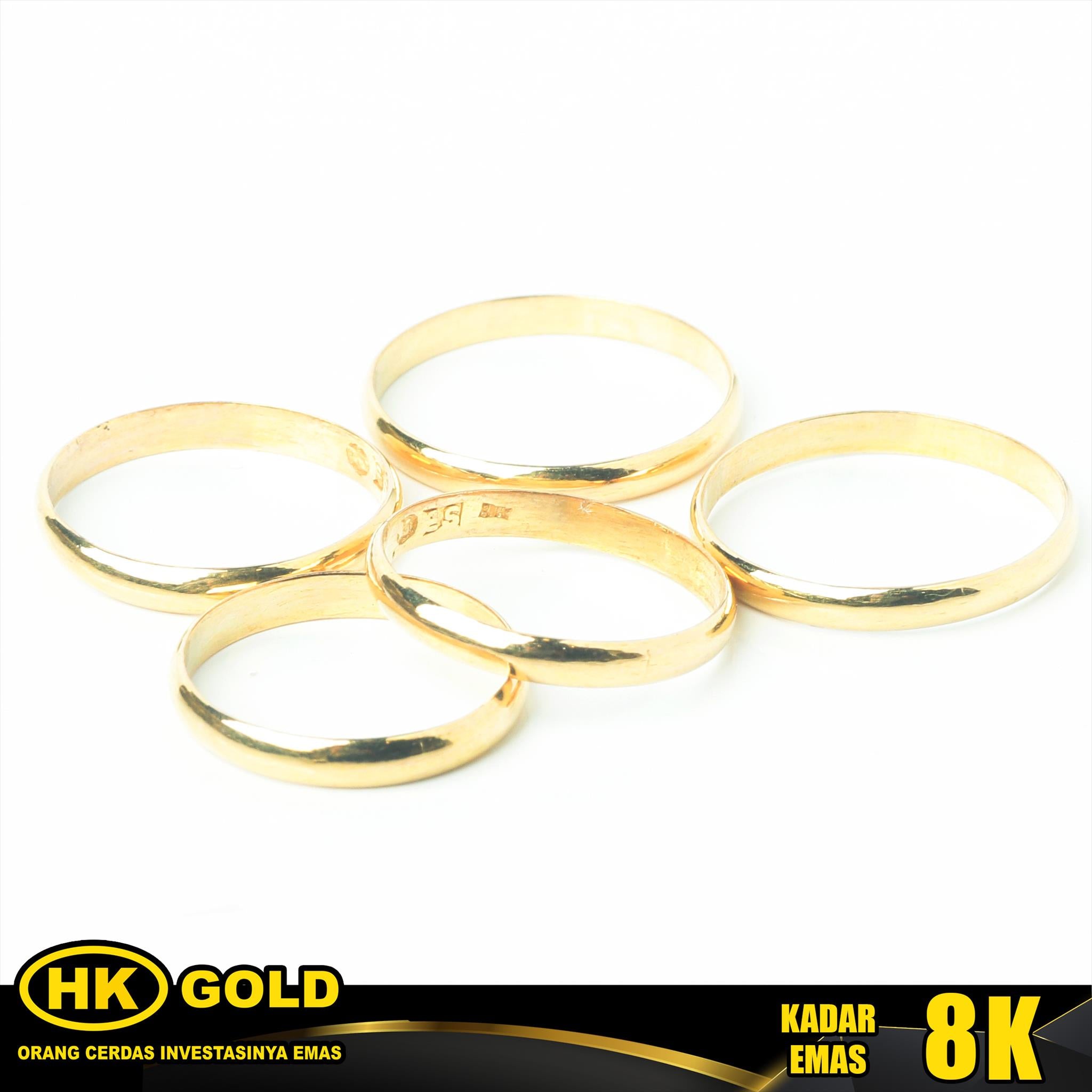 CINCIN EMAS 8K Wanita Type 1747 HK GOLD