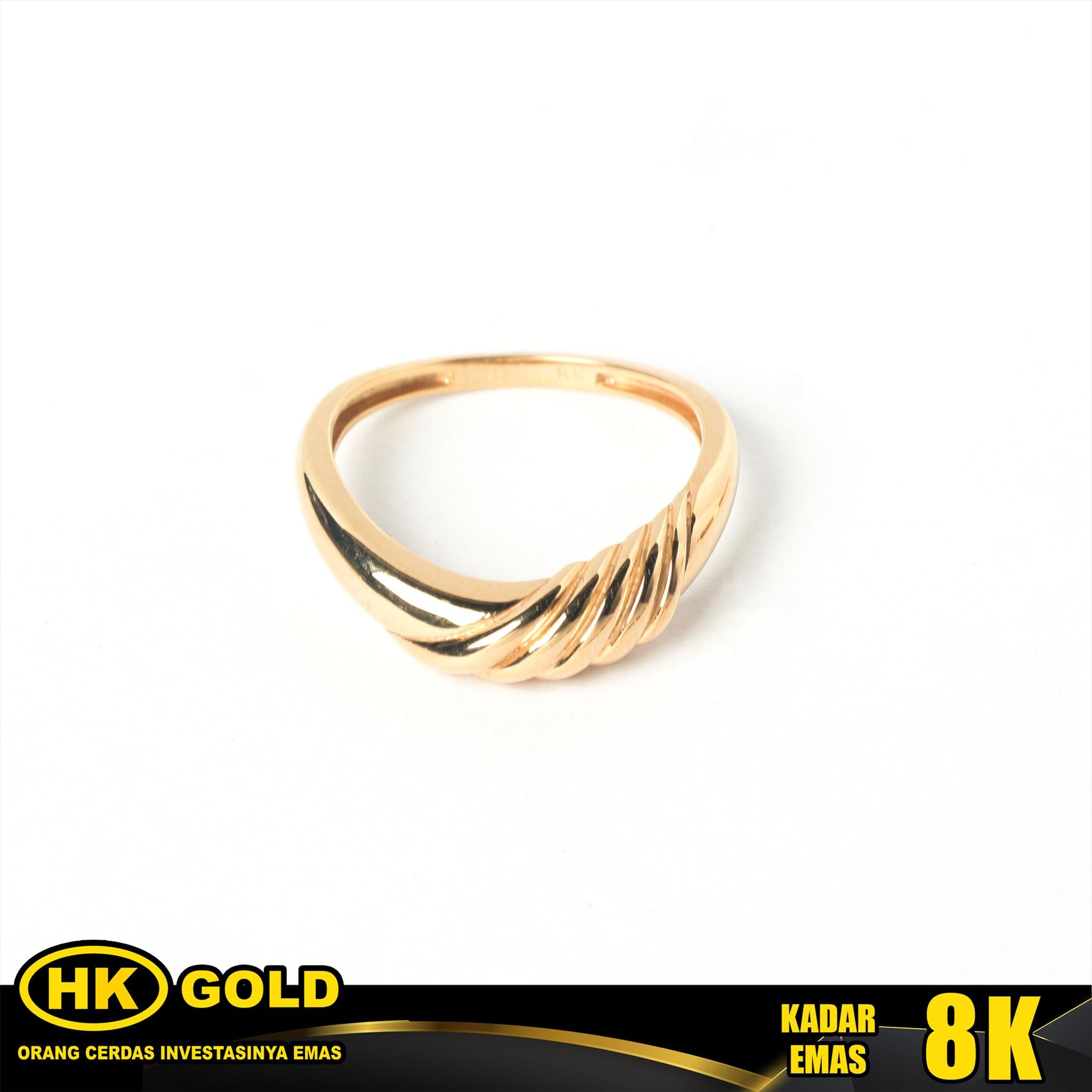 Cincin Emas 8K Type 1610 HK GOLD