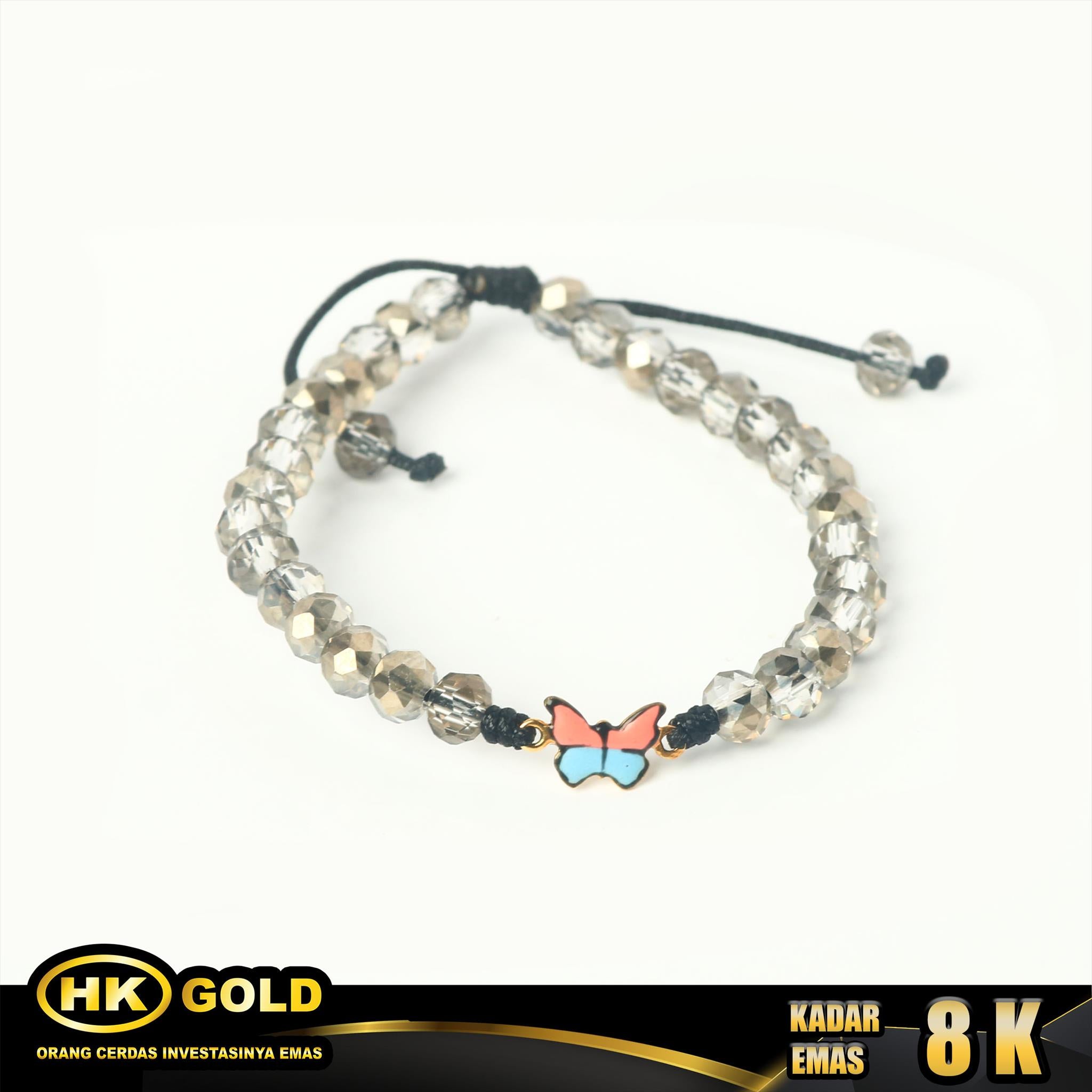 HK MUSTIKA - GELANG EMAS  8K - TYPE 1252 GODIVA ANK