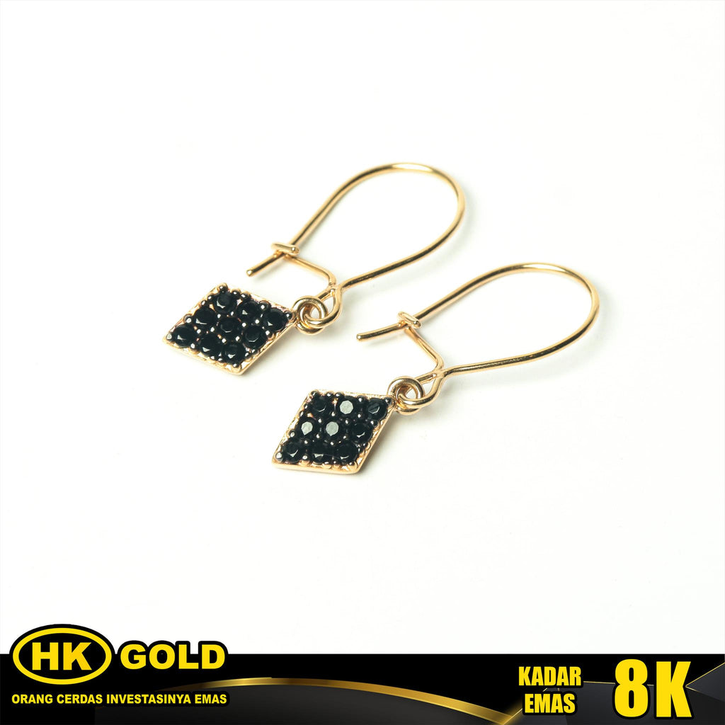 Anting Emas 8K Type 319 HK GOLD