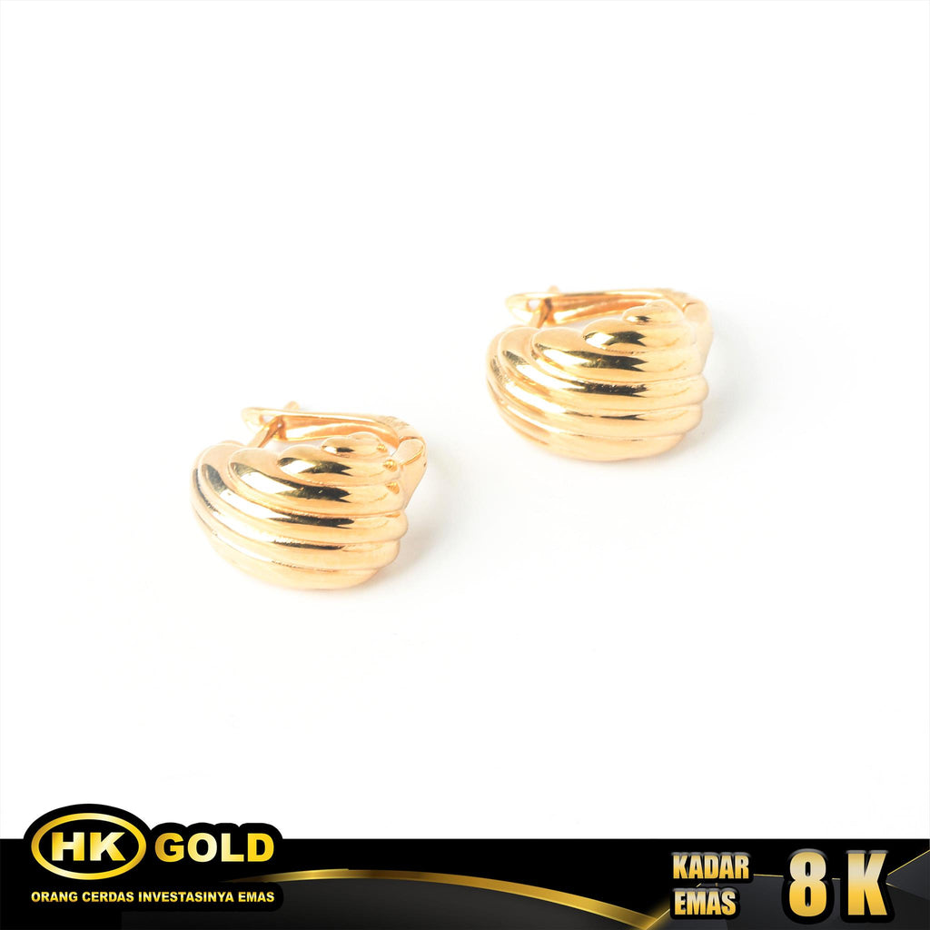 Anting Emas 8K Type 278 HK GOLD