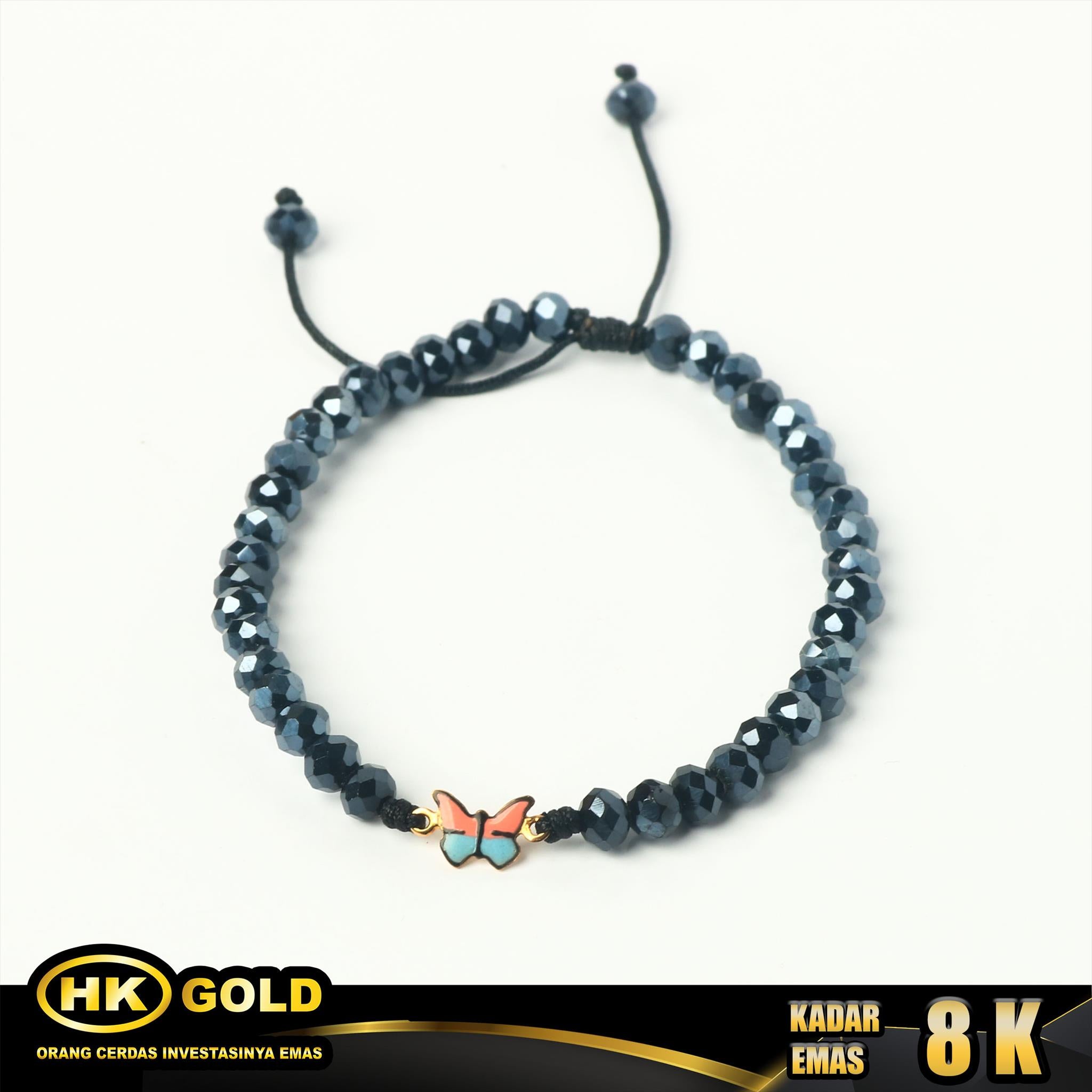 HK MUSTIKA GOLD - GELANG EMAS 8K - TYPE 1351 GODIVA