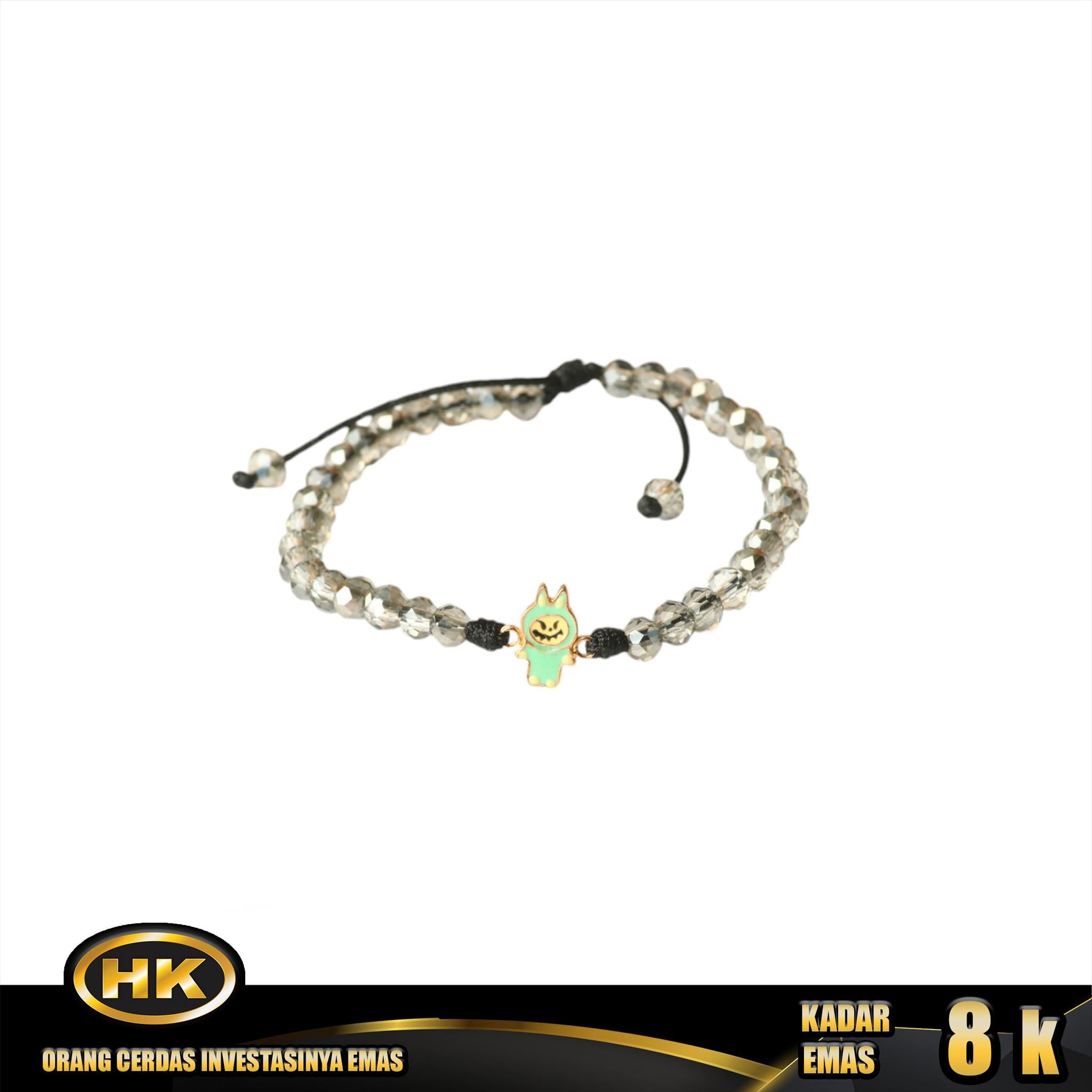 HK MUSTIKA - GELANG EMAS 8K - Type 897 GODIVA LABUBU ANAK