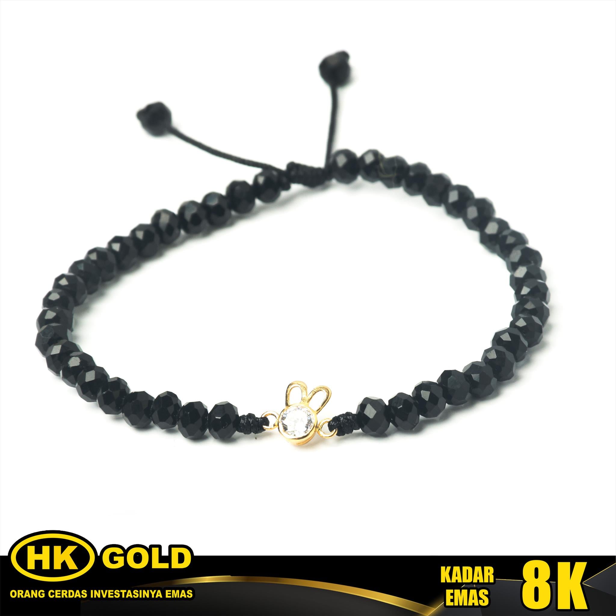 Gelang Emas 8K Type 2078 Godiva HK GOLD