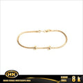 HK MUSTIKA - GELANG EMAS  8K - TYPE 1226