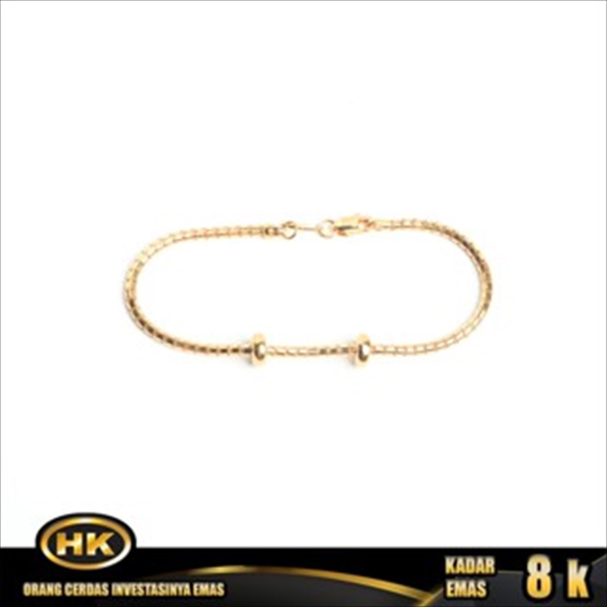 HK MUSTIKA - GELANG EMAS  8K - TYPE 1226