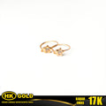Anting Emas 17K Kait Wanita Type 259 HK GOLD