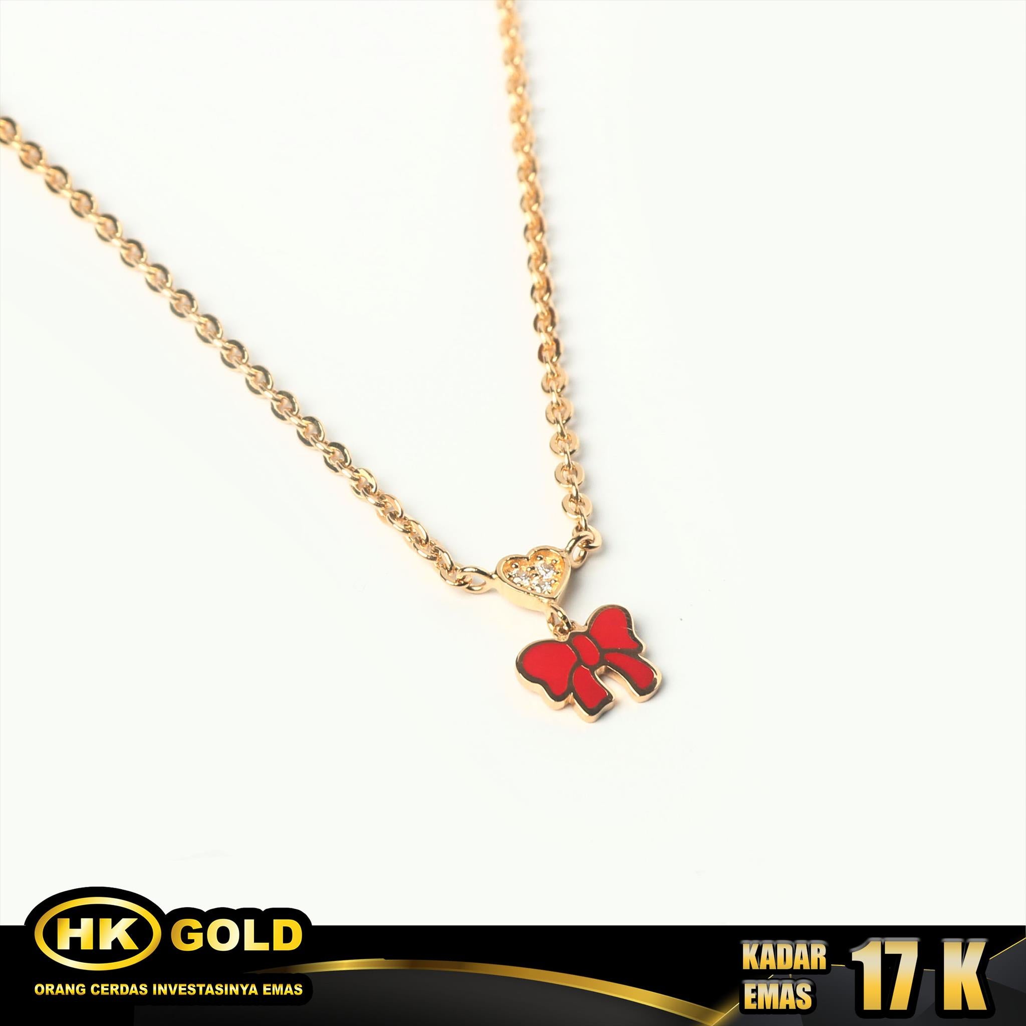 HK MUSTIKA GOLD - KALUNG EMAS 17K - TYPE 570 ANAK