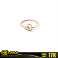 Cincin Emas 17K Wanita Type 1032 HK GOLD