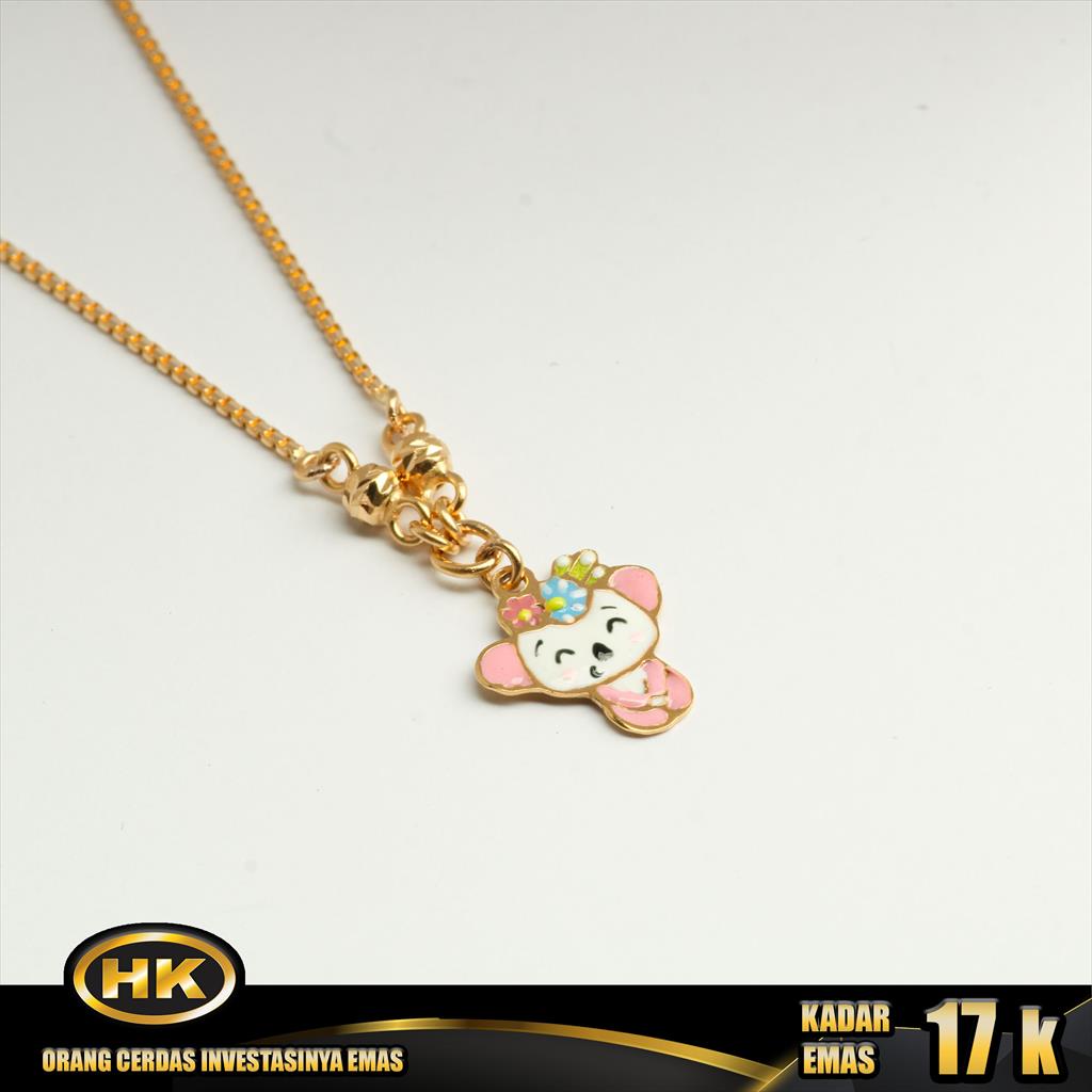 HK Mustika Gold - Kalung Emas 17K - Type 429 ANAK
