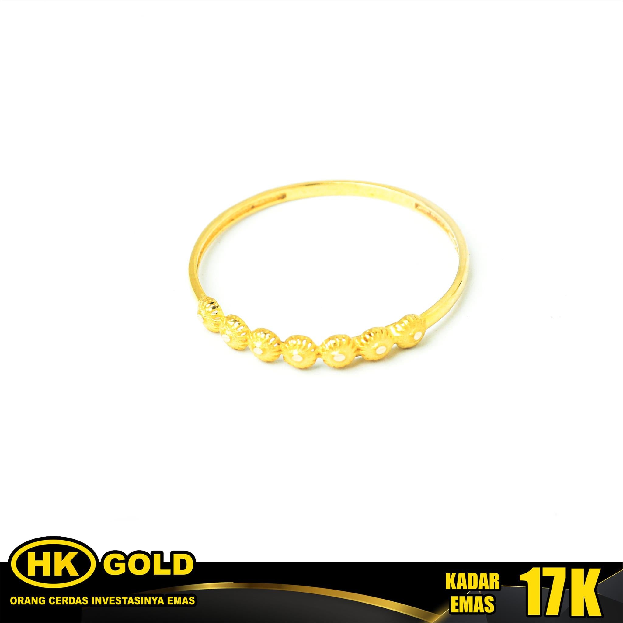 Cincin Emas 17K Type 962 HK GOLD