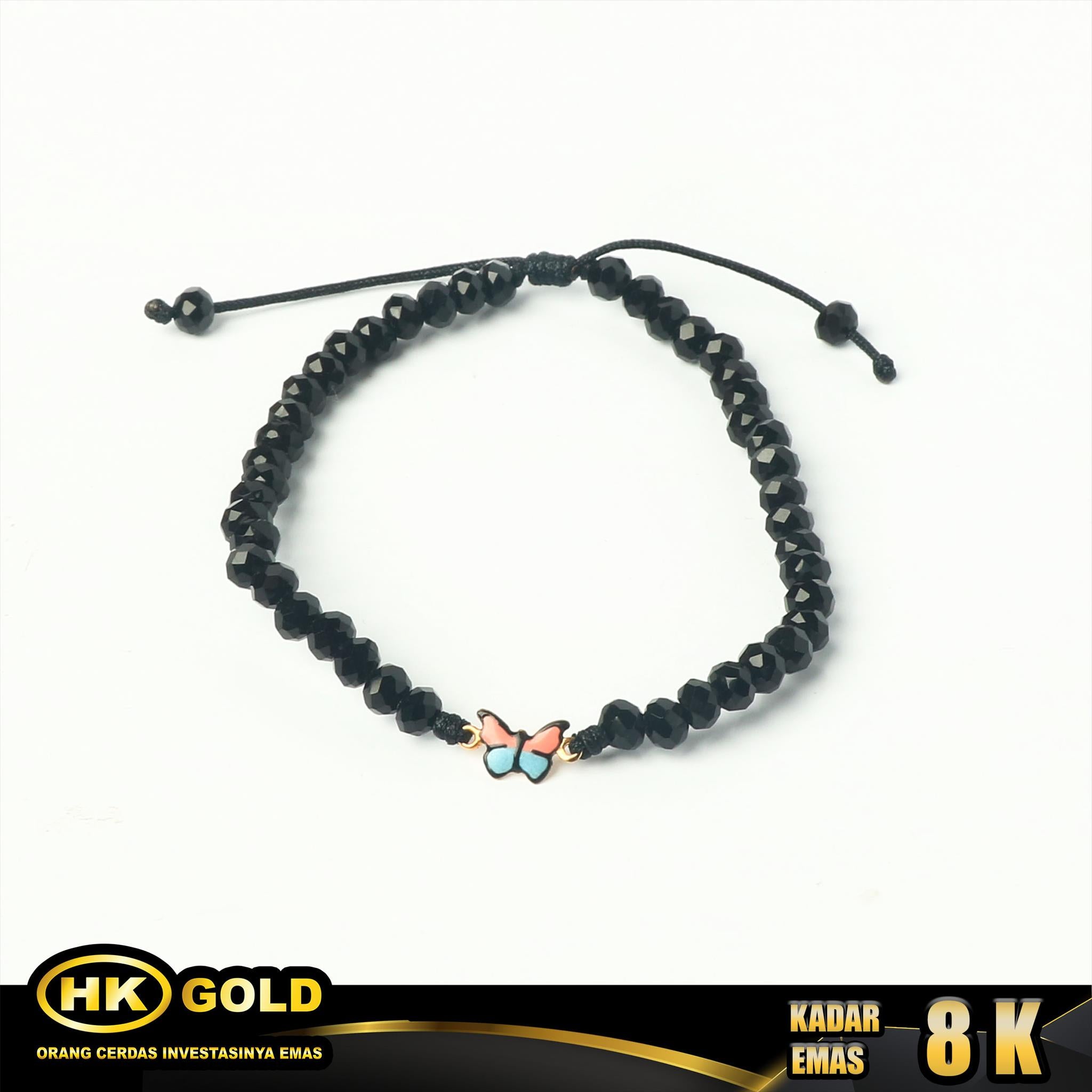 HK MUSTIKA GOLD - GELANG EMAS 8K - TYPE 1351 GODIVA