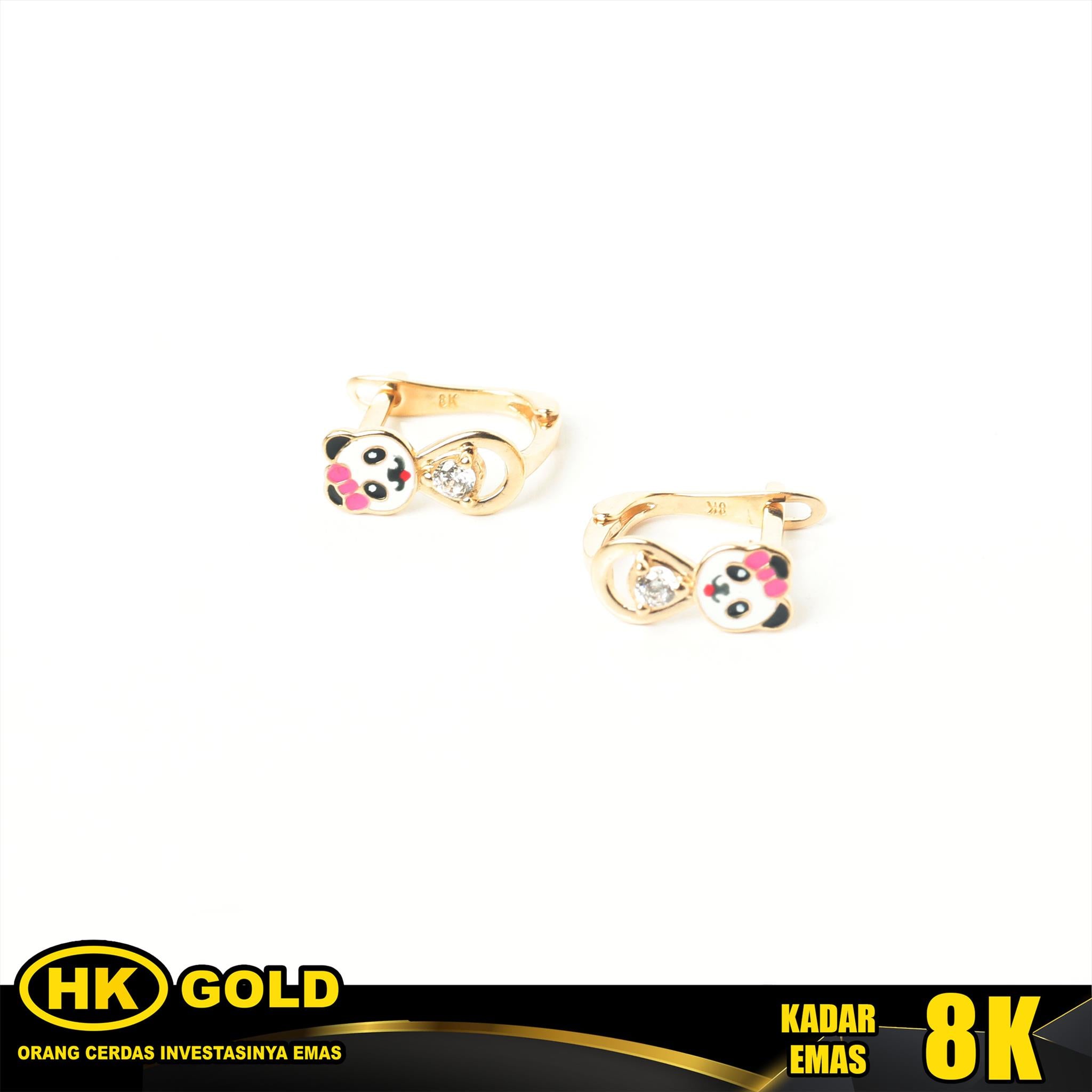 Anting Emas 8K Type 294 HK GOLD