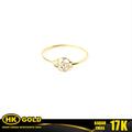 Cincin Emas 17K Wanita Type 1003 HK GOLD