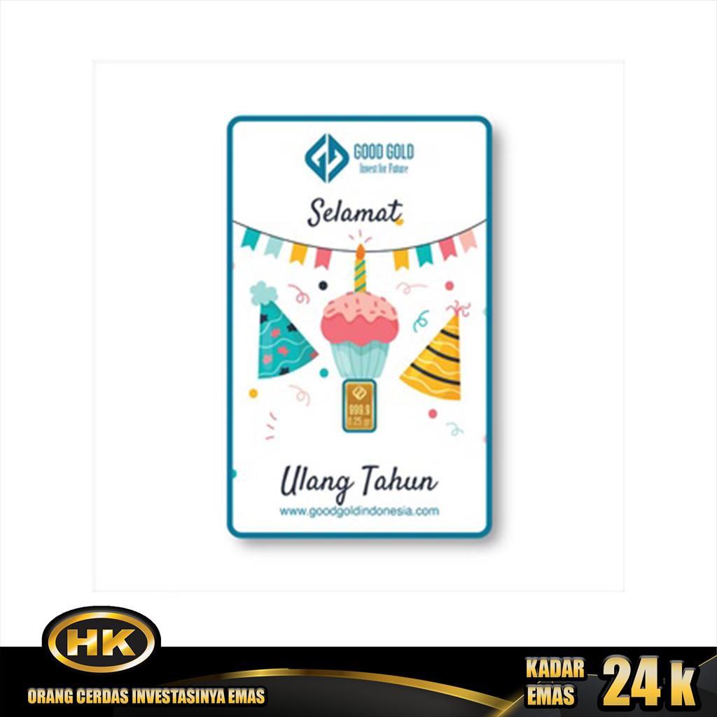 HK Mustika Gold - Logam Mulia  24K - 0.250 GGI
