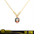 Kalung Emas 17K Type 617 Anak HK GOLD