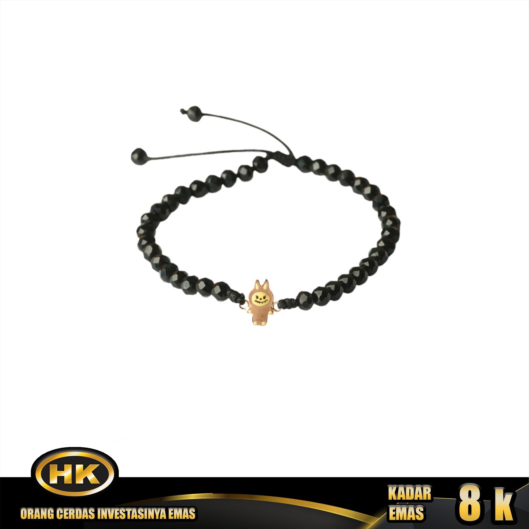 HK MUSTIKA - GELANG EMAS 8K - Type 896 GODIVA LABUBU