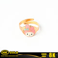 Cincin Emas 8K Wanita Anak Type 2017 HK GOLD