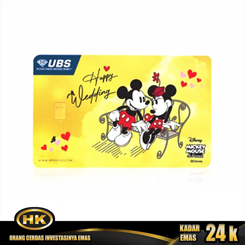 Logam Mulia 24K -0.100 Gr SNI DISNEY SERIES - HK Gold