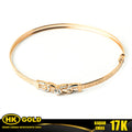 Gelang Emas 17K Bangle Wanita Type 1167 HK GOLD