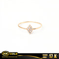 Cincin Emas 17K Type 891 HK GOLD