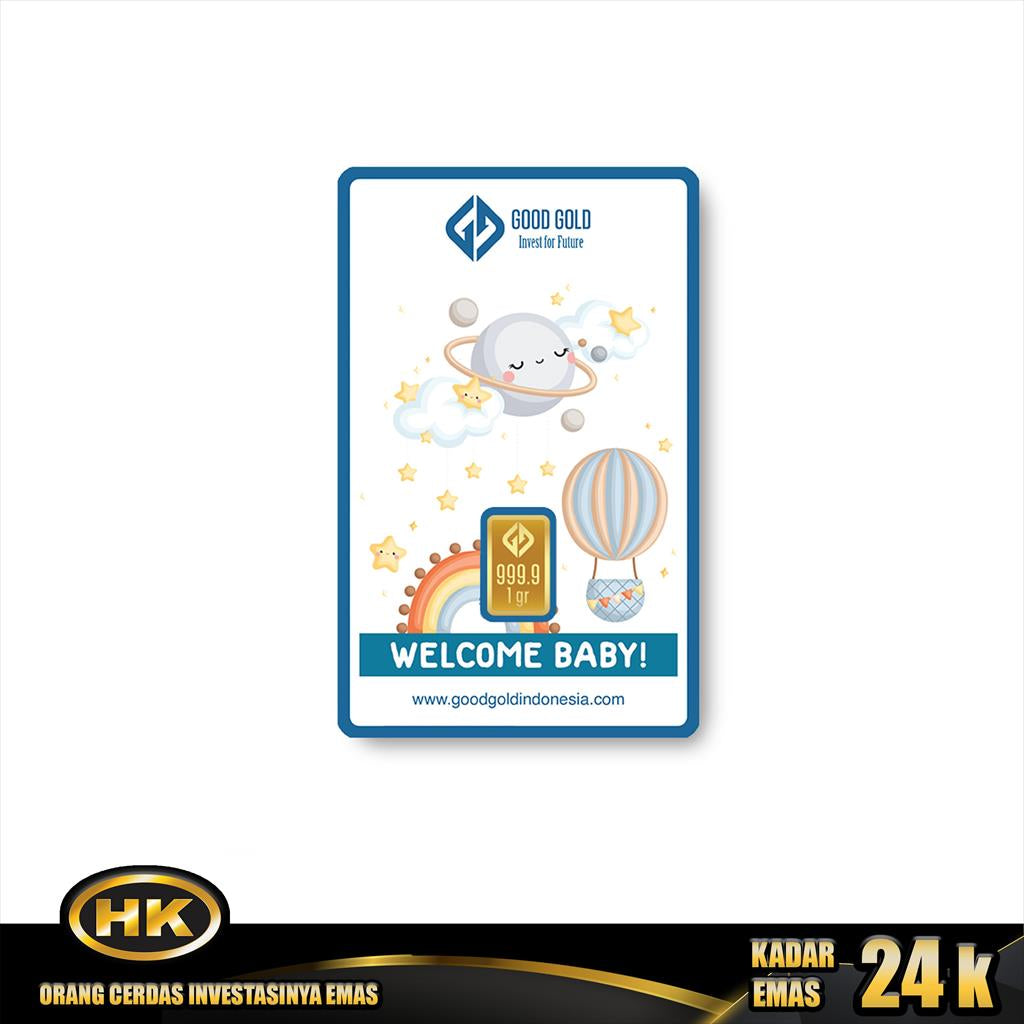 HK Mustika Gold - Logam Mulia  24K - 1 GGI