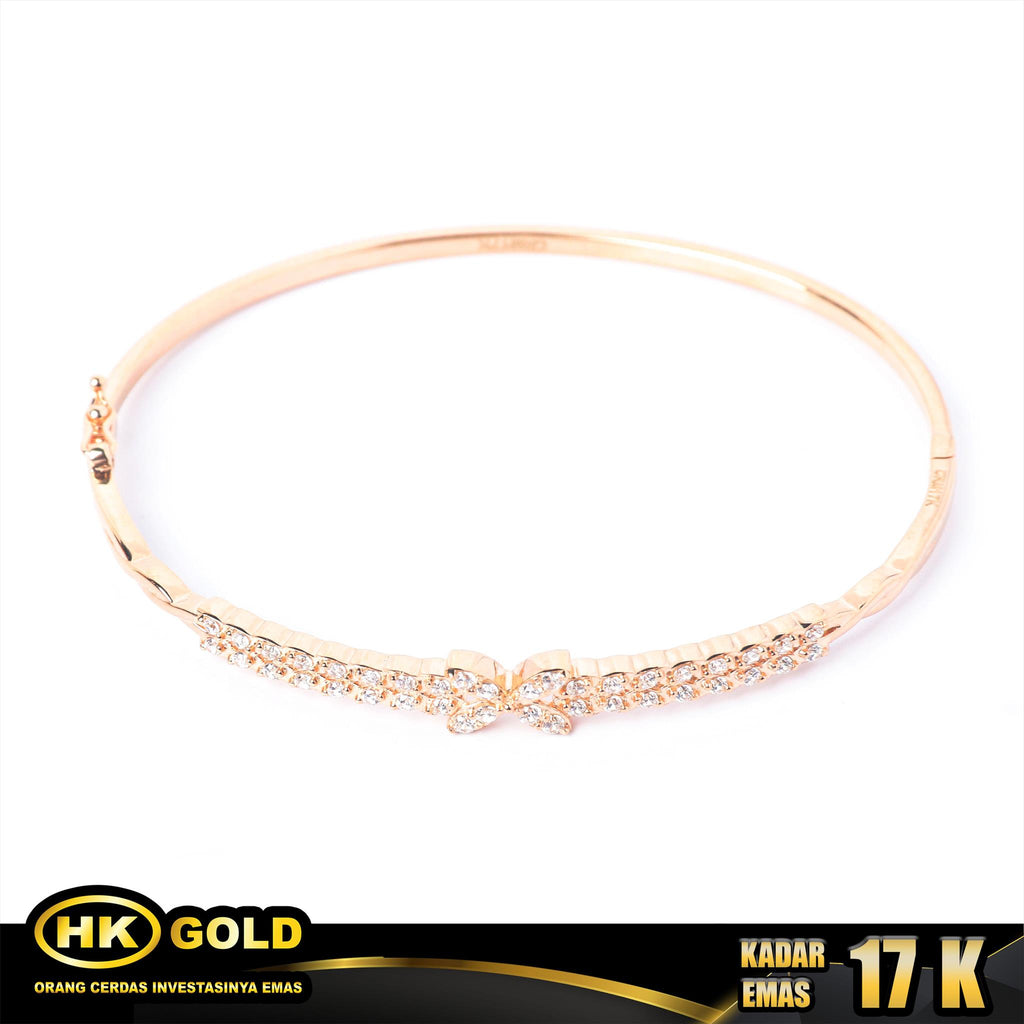 Gelang Emas 17K Type 1063 HK GOLD