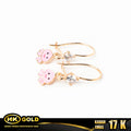 Anting Emas 17K Type 177 Anak HK GOLD