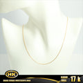 HK Mustika Gold - Kalung Emas 17K - Italy Santa