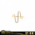 Cincin Emas 8K Type KAI Lyra Glow HK GOLD