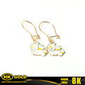 Anting Emas 8K Type 322 HK GOLD