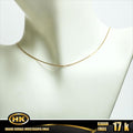HK Mustika Gold - Kalung Emas 17K - Anak Italy Santa