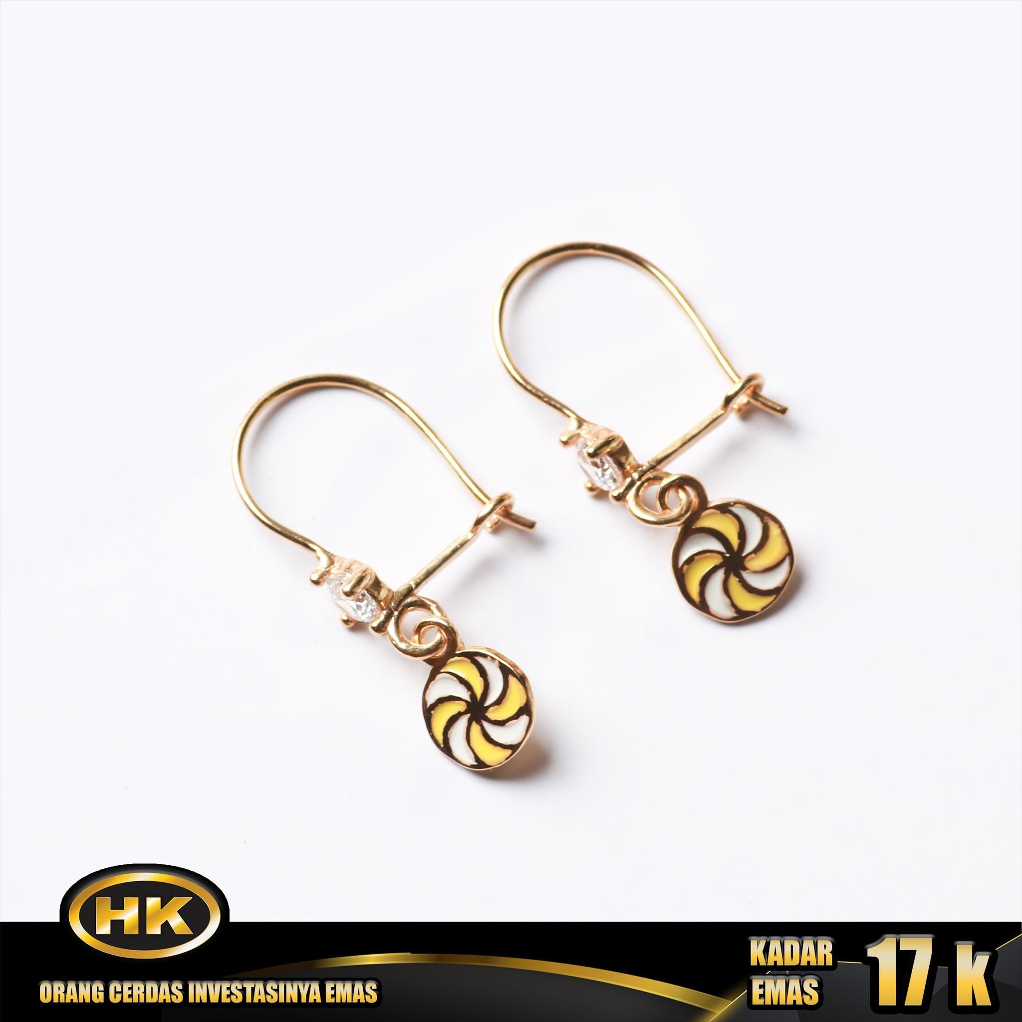 HK Mustika Gold - Anting Emas