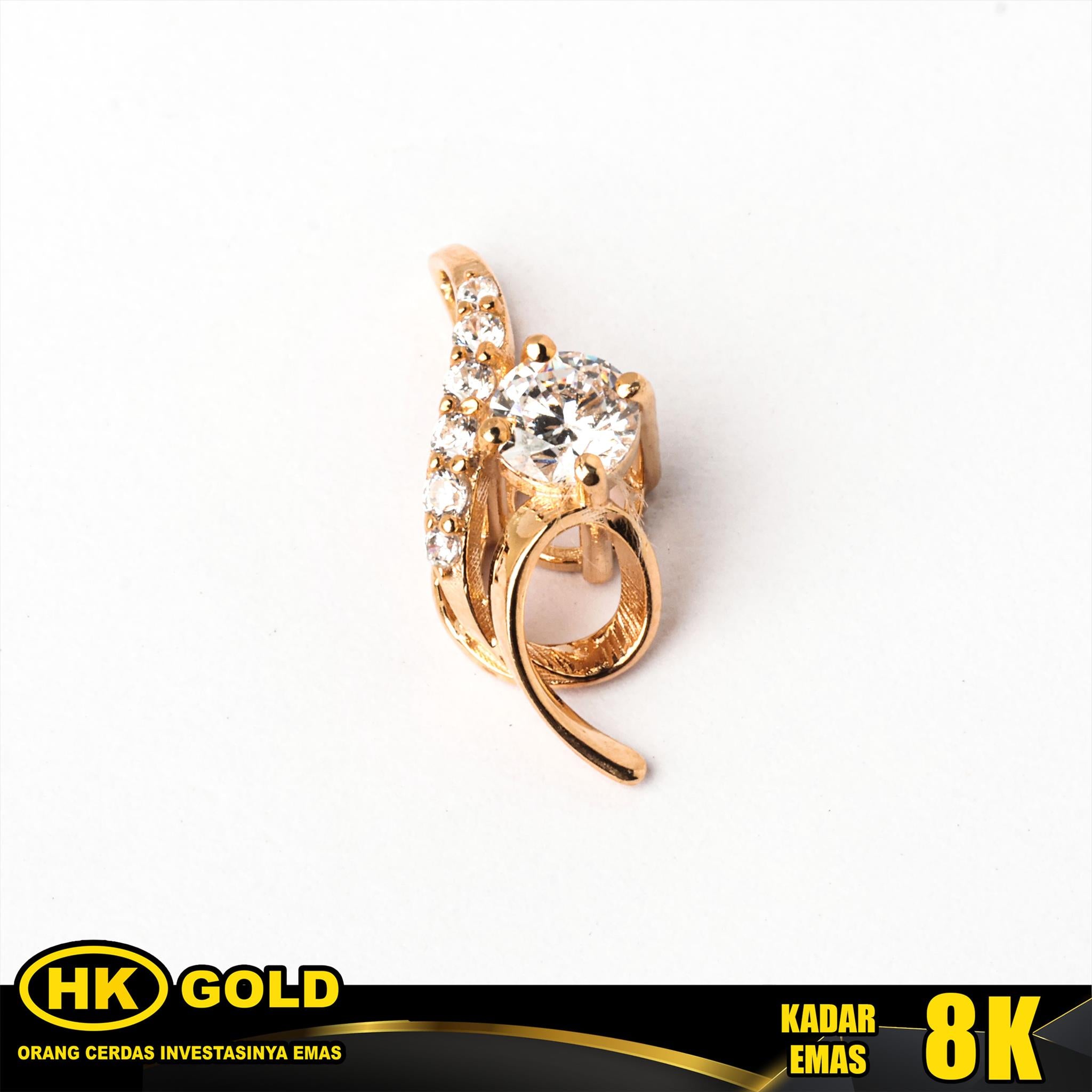 Liontin Emas 8K Pendant Wanita Type 362 HK GOLD