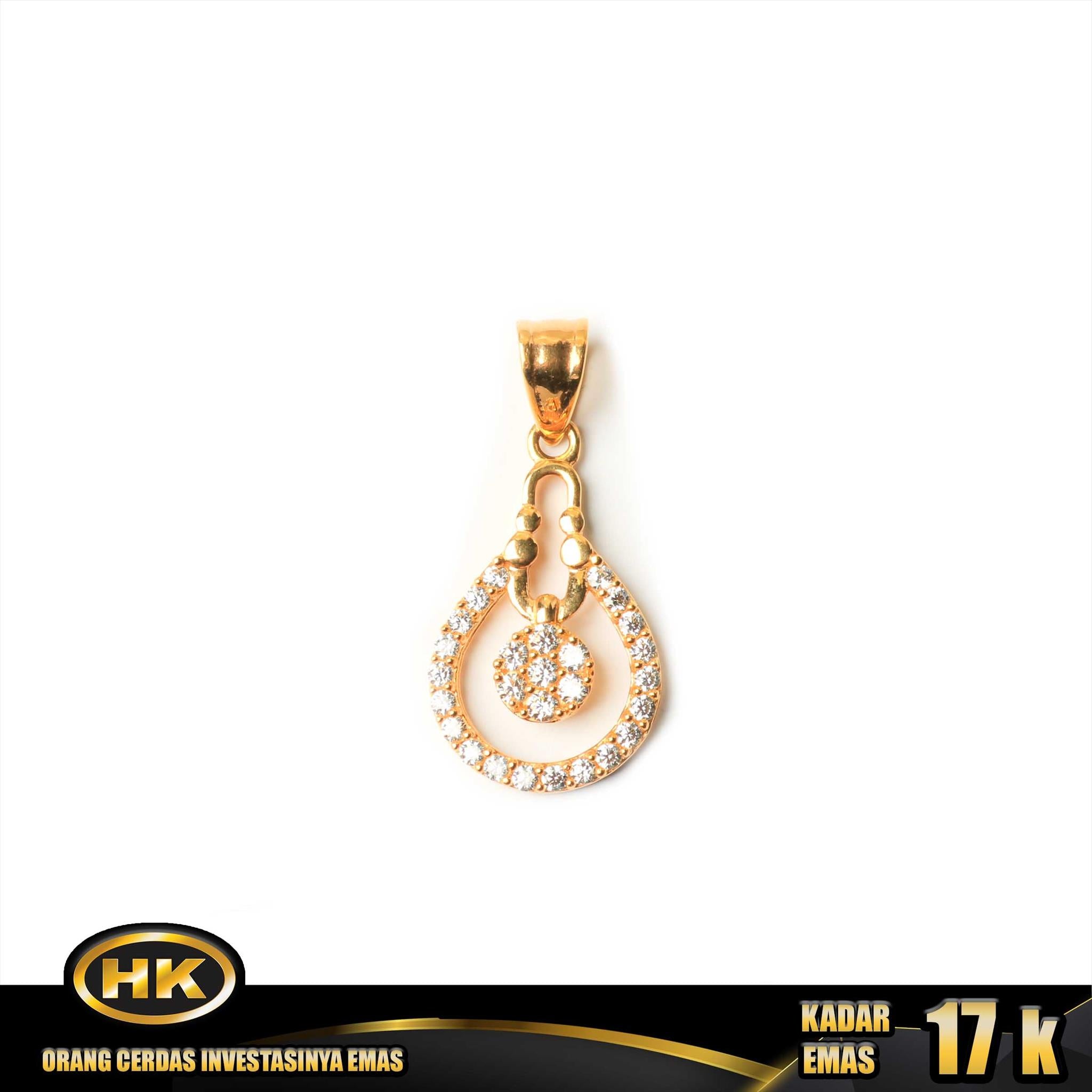 HK MUSTIKA - LIONTIN EMAS 17K - Type 120