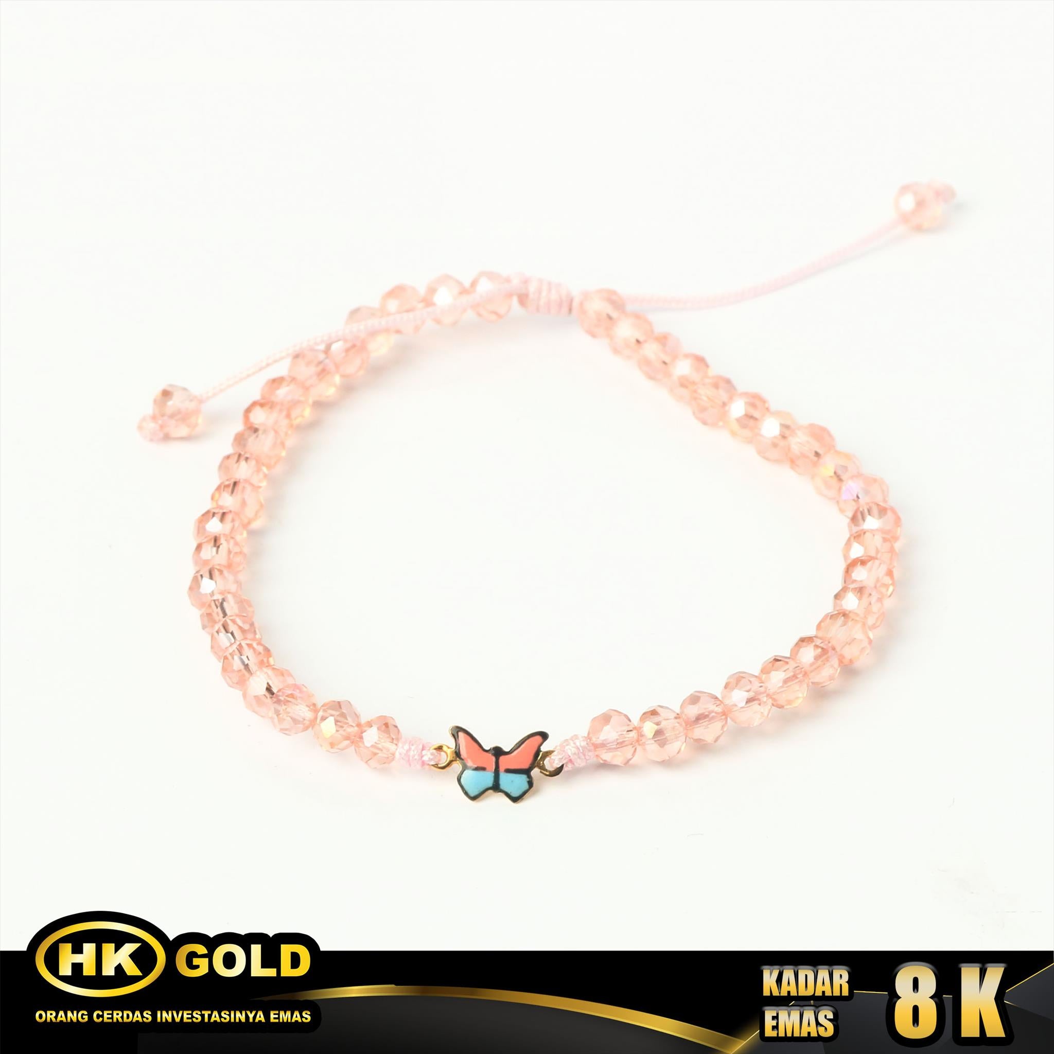 HK MUSTIKA GOLD - GELANG EMAS 8K - TYPE 1351 GODIVA