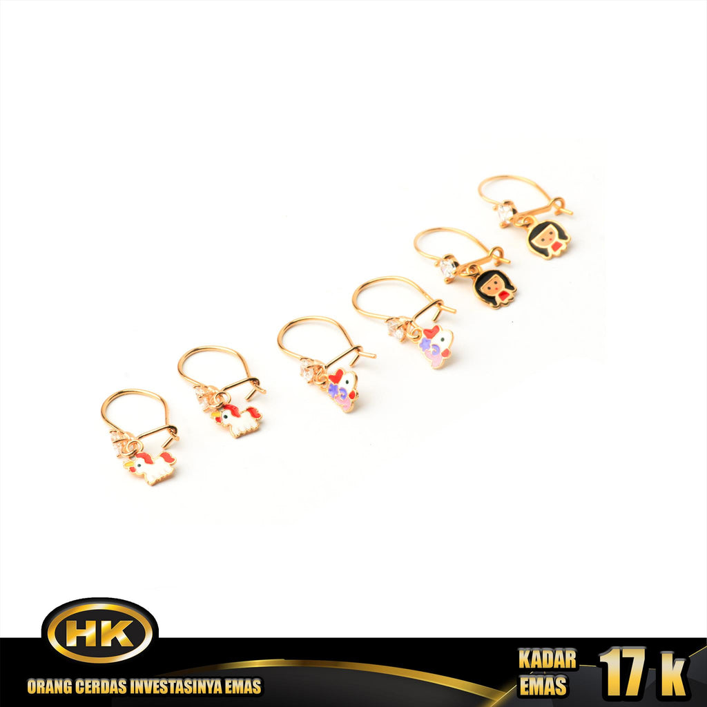HK MUSTIKA - ANTING EMAS
