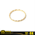 Cincin Emas 8K Type 1612 Dainty HK GOLD