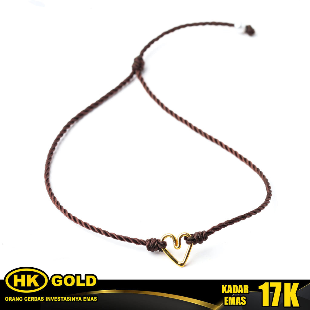 Gelang Emas 17K Xarena Type 2491 HK GOLD