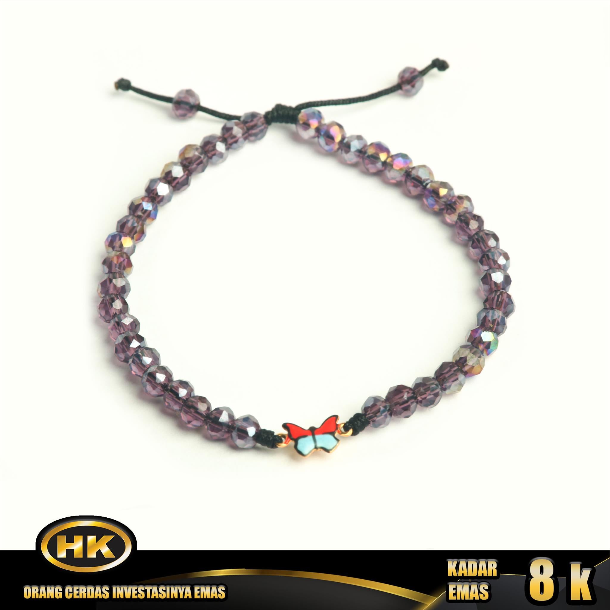 HK MUSTIKA - GELANG EMAS  8K - TYPE 1198 GODIVA
