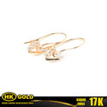 Anting Emas 17K Type 197 HK GOLD