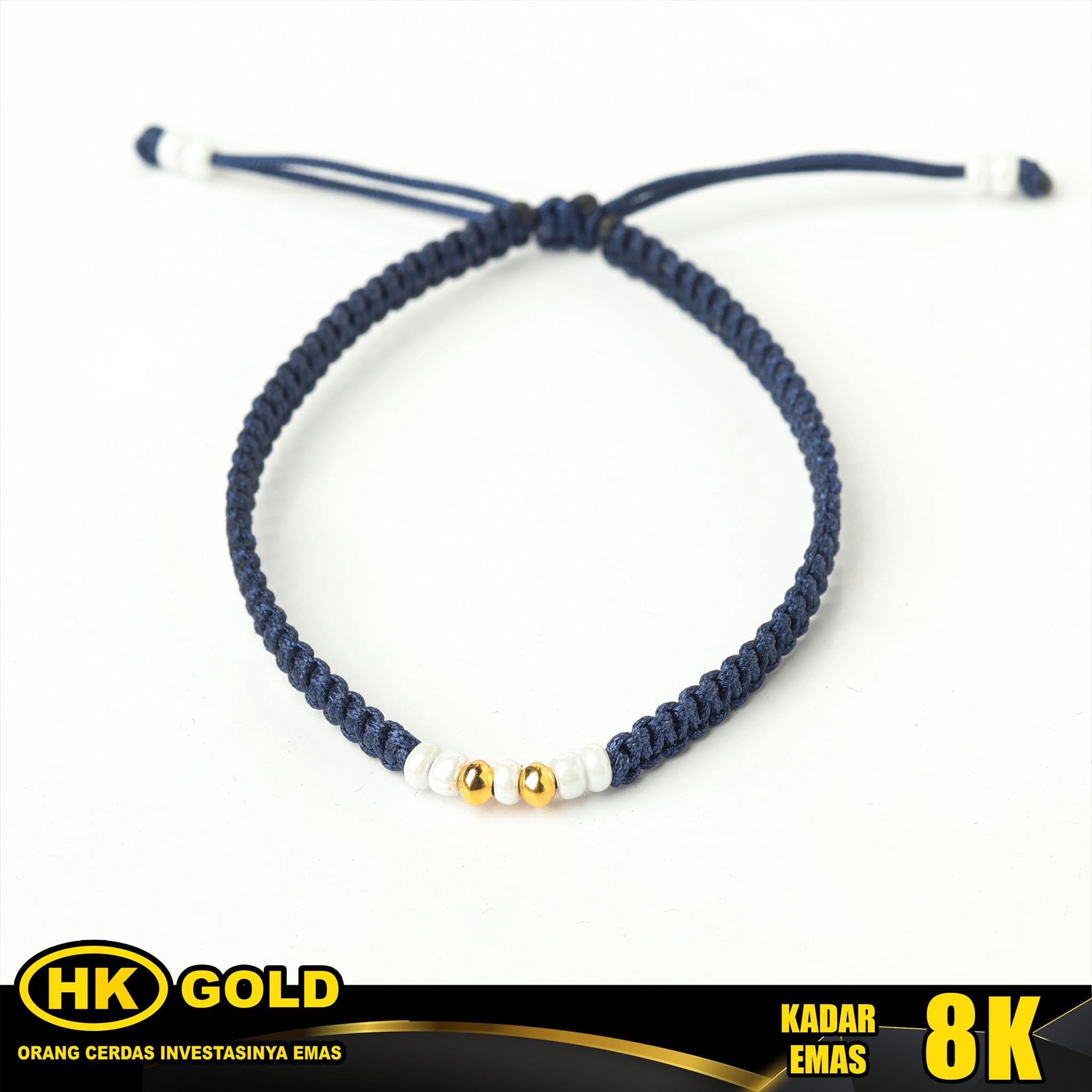 Gelang Emas 8K Sabrina Type 2556 HK GOLD