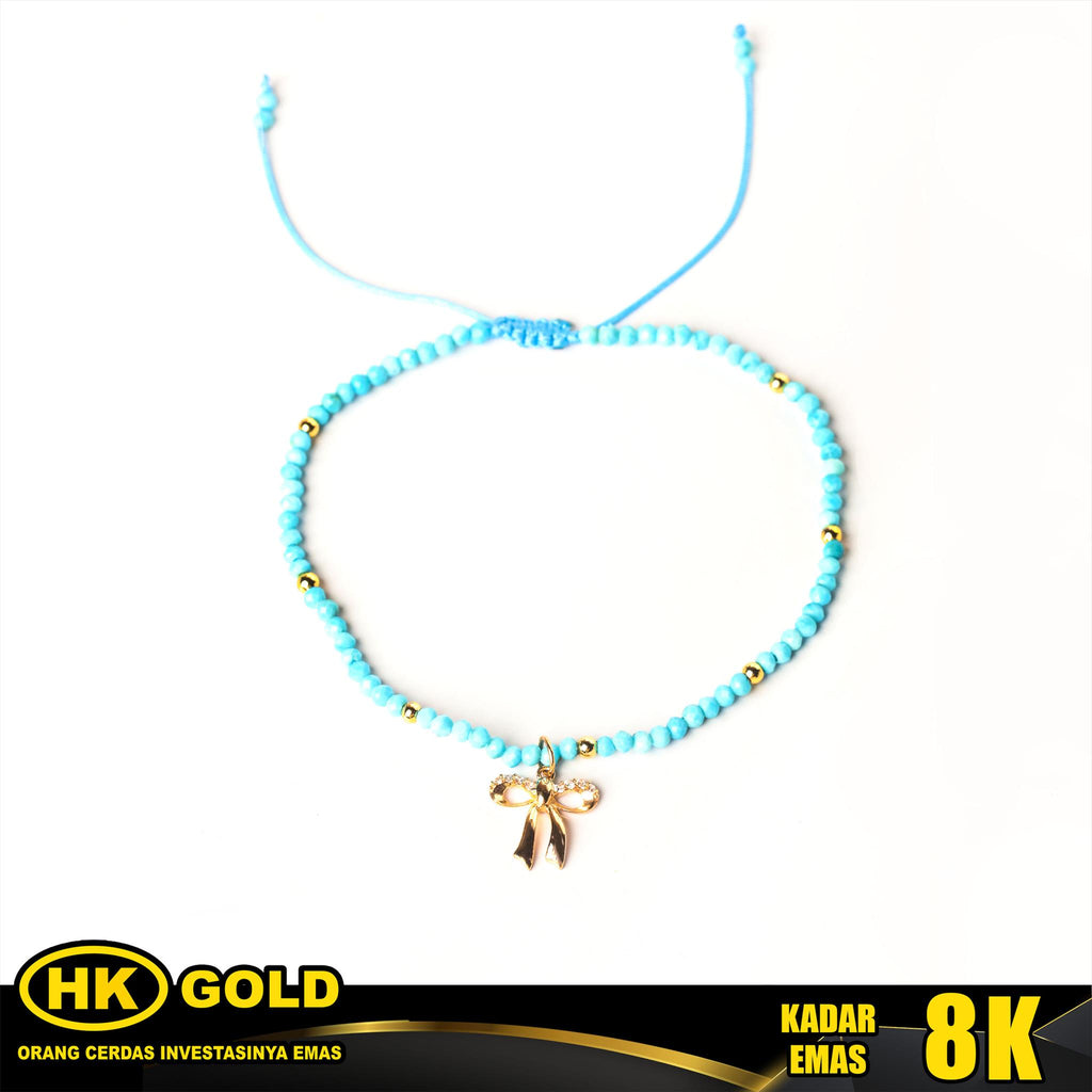 Gelang Emas 8K Bracelet Wanita Type 1470 HK GOLD