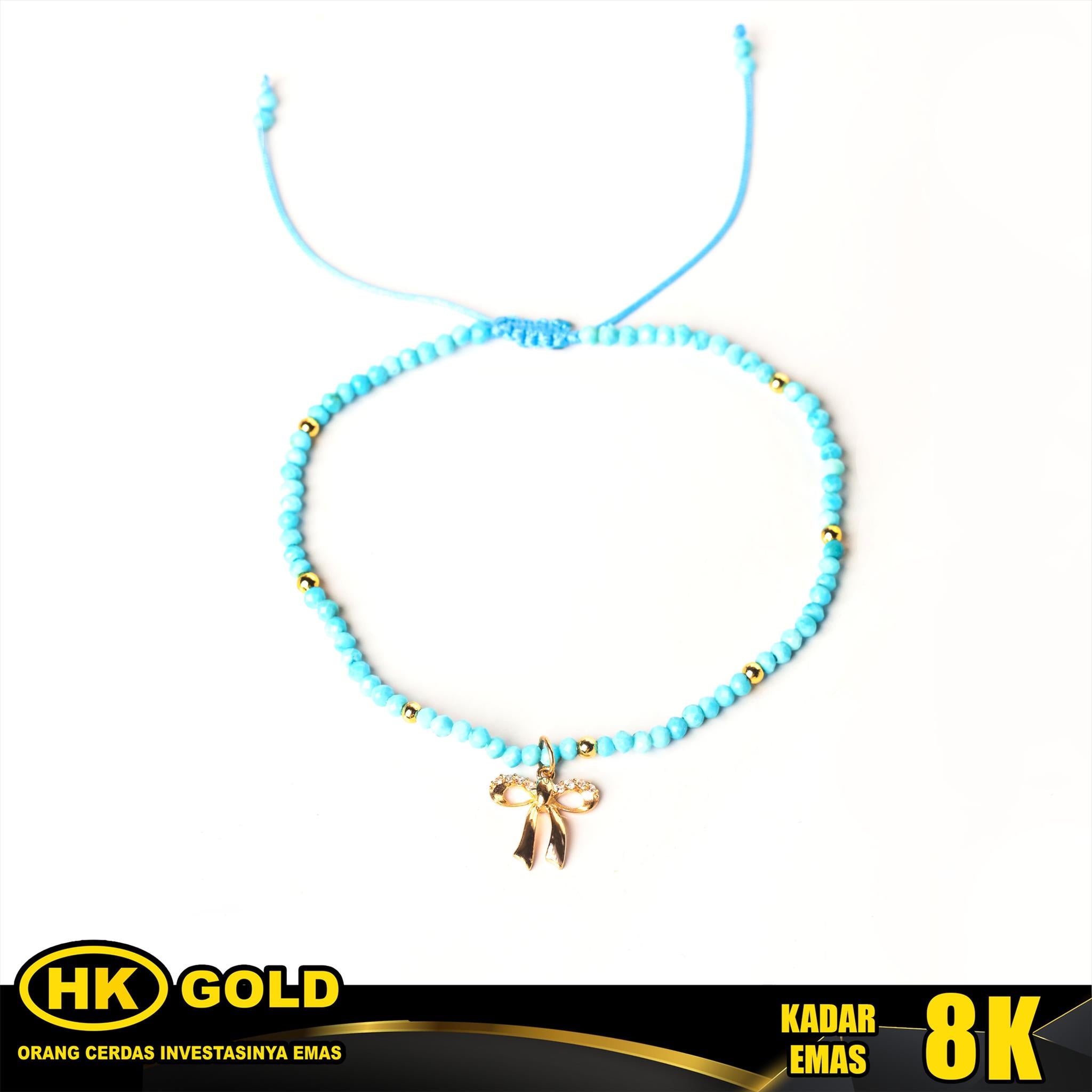 Gelang Emas 8K Bracelet Wanita Type 1470 HK GOLD