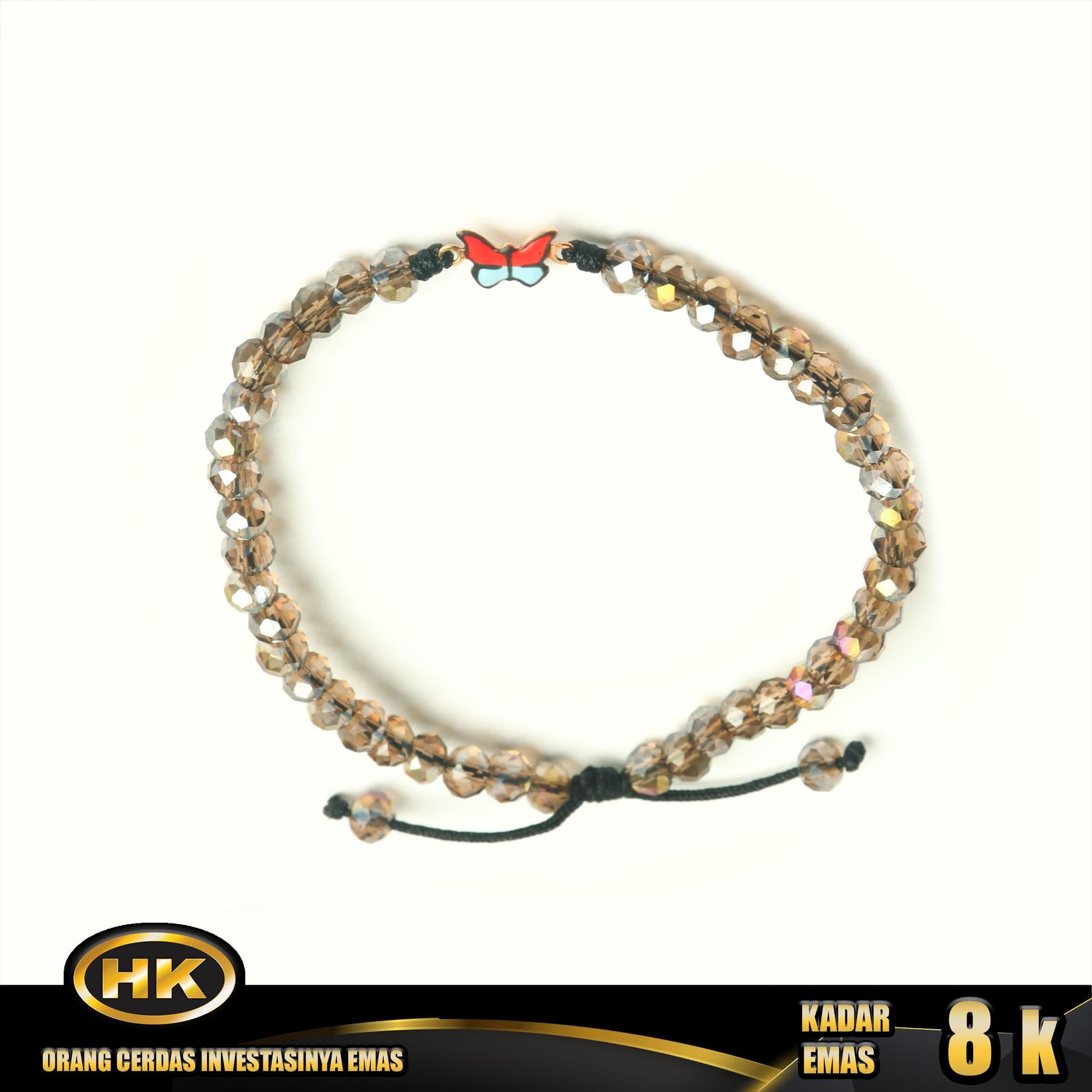 HK MUSTIKA - GELANG EMAS  8K - TYPE 1198 GODIVA