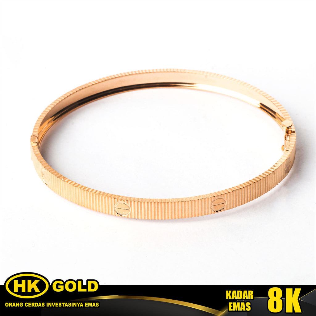 Gelang Emas 8K Bangle Wanita Type 2398 HK GOLD