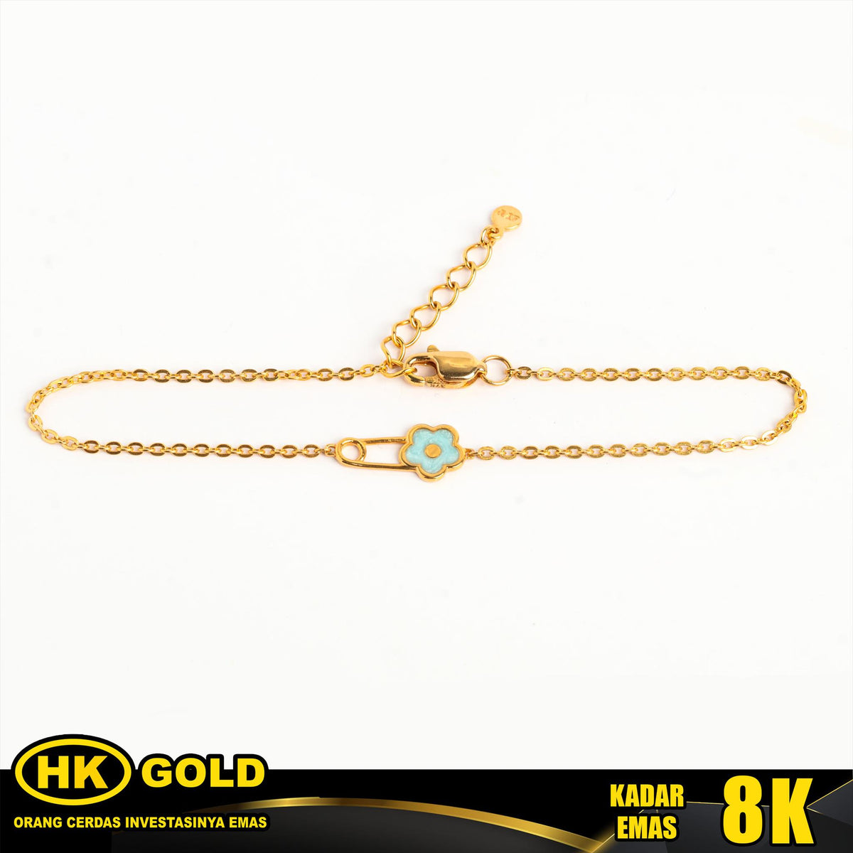 Gelang Emas 8K Bracelet Wanita Type 2674 HK GOLD