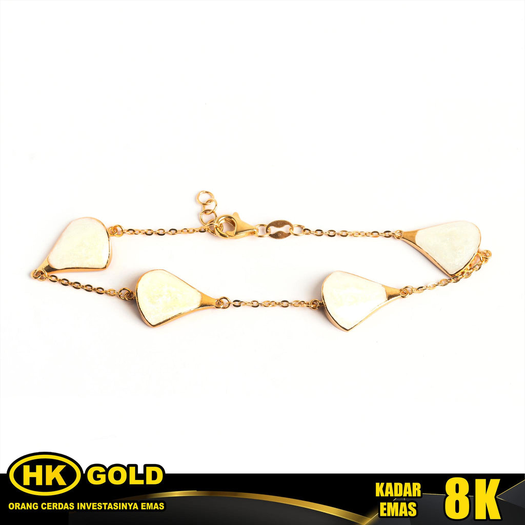 Gelang Emas 8K Bracelet Wanita Type 2543 HK GOLD