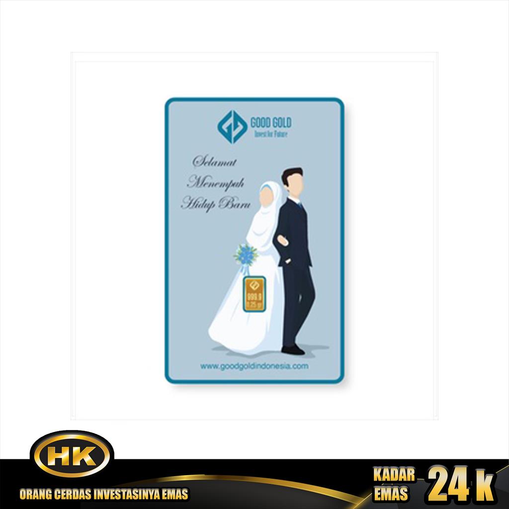 HK Mustika Gold - Logam Mulia  24K - 0.250 GGI